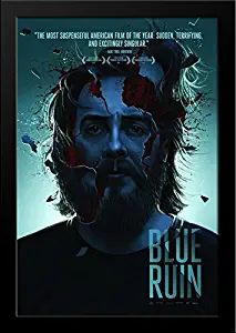 Blue Ruin 28x36 Large Black Wood Framed Movie Poster Art Print