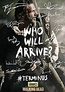 The Walking Dead Season 5 Terminus Tv Print (11.7 X 8.3) Andrew Lincoln Norman Reedus David Morrissey Danai Gurira Steven Yeun Daryl Dixon