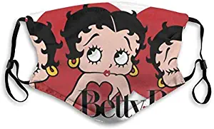 Colaccy Mens Women Adult Kids Cool Betty Boop Anime Cartoon Mask M