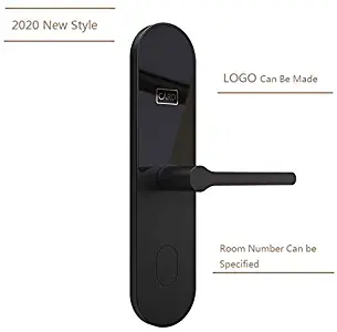 in Ten Years Professional New 2020 Hotel Door Lock [Customizable Hotel Name Logo] Stainless Steel Thin Card Lock Hotel Lock 119#