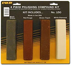 Enkay 150 Carded Polishing Compound Kit, 4 Piece