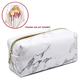 Makeup Tools Storage Bag, Elevin(TM) Beauty Travel Cosmetic Bag Girls Fashion Multifunction Makeup Brush Bag (Gold)