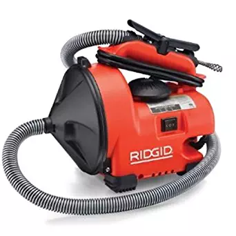Ridgid GIDDS-813341 34963 K-30 AUTO-CLEAN Sink Machine with MAXCORE 50 1/4 Inch Inner Core Cable and AUTOFEED Control, Sink Drain Cleaner Machine and Bulb Drain Auger