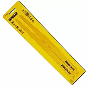 DEWALT DW4804-2 12-Inch 6 TPI Taper Back Bi-Metal Reciprocating Saw Blade (2-Pack)