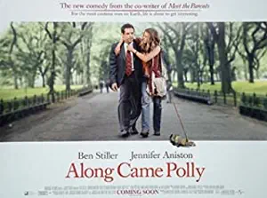 Along Came Polly 30X40 Quad Original Movie Poster Ben Stiller Jennifer Aniston