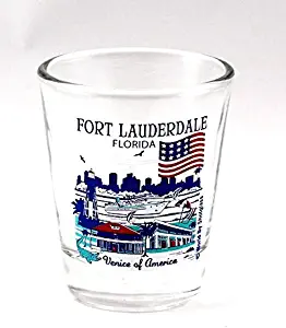 Fort Lauderdale Florida Great American Cities Collection Shot Glass