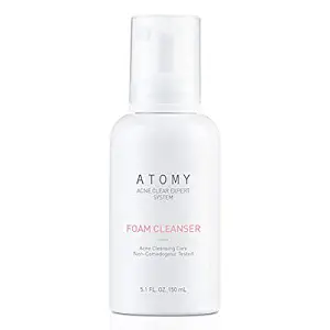 [ATOMY] Acne clear foam cleanser 5.1fl oz 150ml | acne cleansing care non-comedogenic tested