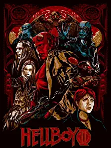 PhotoSight Hellboy Movie Characters Cool Art Artwork 24x18 Print Poster