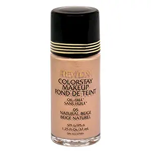 Original Revlon Colorstay Makeup Fond de Teint 1.25oz/37ml SPF 6 Oil-free #05 Natural Beige