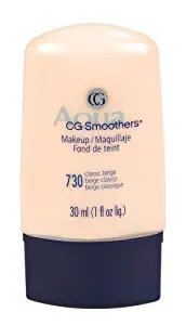 CoverGirl Smoothers Liquid Make Up, Classic Beige 730, 1-Ounce Packages (Pack of 2)