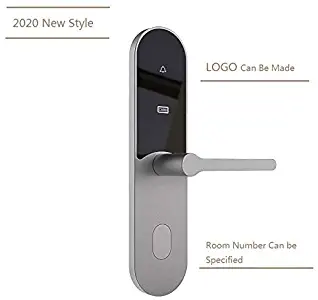 New 2020 Hotel Door Lock Customizable Hotel Name Logo Stainless Steel Thin Card Lock Hotel Lock 121#