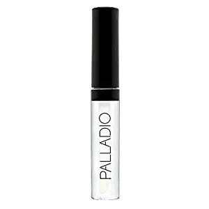 Palladio Lip Gloss, Clear, Non-Sticky Lip Gloss, Contains Vitamin E and Aloe, Offers Intense Color and Moisturization, Minimizes Lip Wrinkles, Softens Lips with Beautiful Shiny Finish