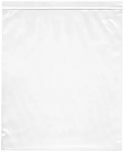 Large Ziplock 13" x 15", 2 Mil Resealable Zipper Jumbo Size Plastic 2Gallon Storage Poly Bags (50)