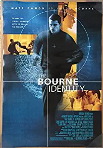 BOURNE IDENTITY MOVIE POSTER 2 Sided ORIGINAL FINAL RATED 27x40 MATT DAMON