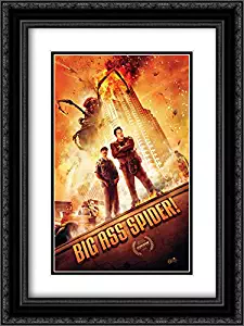 Big Ass Spider! 18x24 Double Matted Black Ornate Framed Movie Poster Art Print