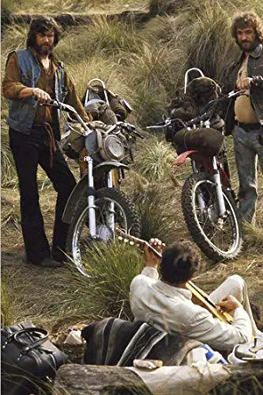 Warren Oates and Kris Kristofferson in Bring Me the Head of Alfredo Garcia motorcycle gang 24x36 Poster