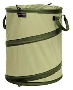 Fiskars 394040-1001 Kangaroo Collapsible Container Gardening Bag, 10 Gallon Capacity, Green