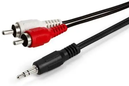 RiteAV 6 Feet 3.5mm Male to Stereo RCA Male Cable