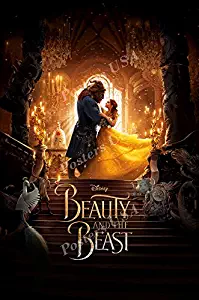 Posters USA Disney Beauty and the Beast Movie Poster GLOSSY FINISH - MOV826 (24" x 36" (61cm x 91.5cm))