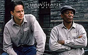 Kopoo Shawshank Redemption Movie Quote Poster Freeman Robbins, 24x36