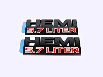 Fit tо DОDGЕ R.А.М 1500 2500 3500 5.7L HEMI Emblem BАDGE NАMEPLАTE 2 New МОРАR