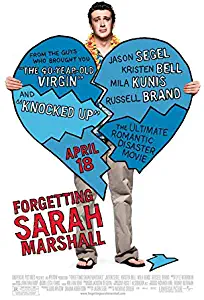 FORGETTING SARAH MARSHALL MOVIE POSTER 2 Sided ORIGINAL 27x40 JASON SEGEL