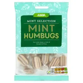 Asda Mint Humbugs 200g