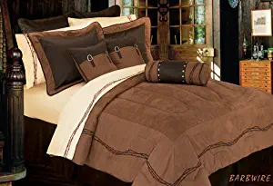 HiEnd Accents Barbwire Western Bedding, King