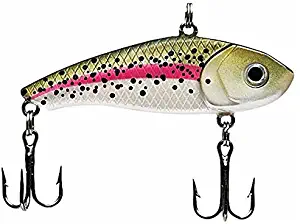 Dynamic Lures HD Ice Fishing Lure | 2.00 Inch 0.20 Oz | Vertical Jig Winter Lure | (2) - Size 10 Treble Hooks | for Fishing Bass, Trout, Walleye, Carp | Count 1 |