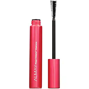 Almay Mega Volume Mascara, Black, Ophthalmologist Tested, Fragrance Free, Hypoallergenic, 0.34 oz