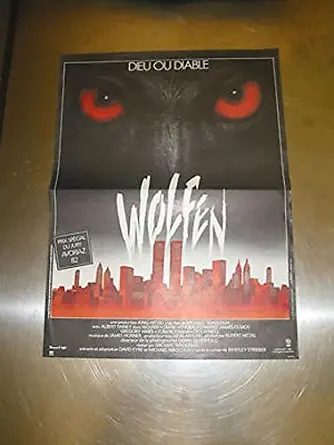 WOLFEN/ORIG. FRENCH MOVIE POSTER (ALBERT FINNEY)