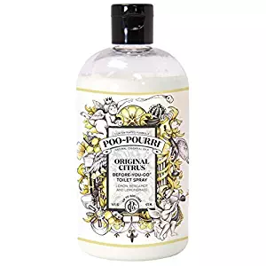 Poo-Pourri Before-You-Go Toilet Spray 16-Ounce Refill Bottle, Original Scent