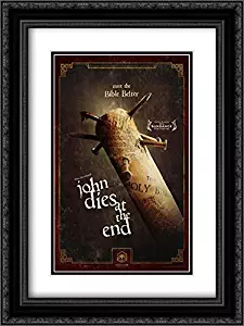 John Dies at The End 18x24 Double Matted Black Ornate Framed Movie Poster Art Print