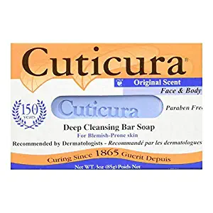 Cuticura Soap Original Scent, 3 Ounces each, Pack of 5