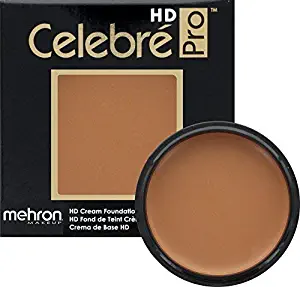 Mehron Makeup Celebre Pro-HD Cream Face & Body Makeup (0.9 oz) (MEDIUM DARK 2)