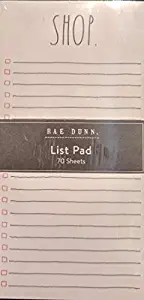 Rae Dunn - Shop Notepad - Shopping List