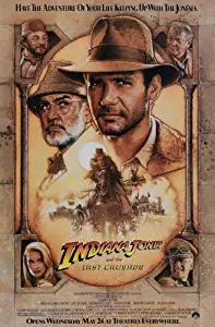 Indiana Jones Last Crusade Movie Poster 24in x36in