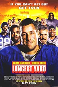 Longest Yard Regular Movie Poster Double Sided Original 27x40