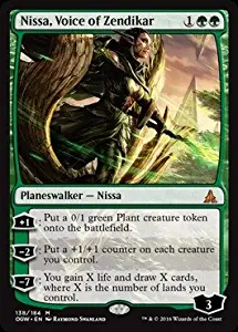 Magic The Gathering - Nissa, Voice of Zendikar (138/184) - Oath of The Gatewatch