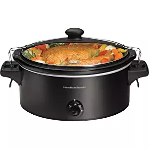 Hamilton Beach 33261 Stay or Go Slow Cooker, 6-Quart