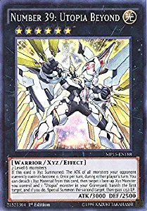 YU-GI-OH! - Number 39: Utopia Beyond (MP15-EN188) - Mega Pack 2015 - 1st Edition - Super Rare