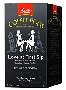 Melitta One:One Java Pods, Love at Fist Sip Medium Roast Coffee, 18 Count (Pack of 4)
