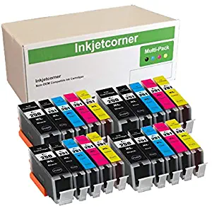 Inkjetcorner Compatible Ink Cartridges Replacement for PGI-250 XL CLI-251 XL for use with MX922 MG5520 MG5522 MG6420 MG5420 MG5422 MX722 (20 Pack)