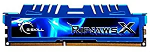 G.SKILL RipjawsX Series F3-1600C9S-8GXM 8GB (1 x 8GB) 240-Pin DDR3 SDRAM DDR3 1600 (PC3 12800) Desktop Memory