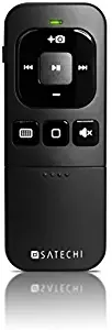 Satechi Bluetooth Multi-Media Remote Control - Compatible with 2020 MacBook Pro, 2020/2018 MacBook Air, 2020/2018 iPad Pro, iPhone 11 Pro Max/11 Pro/11