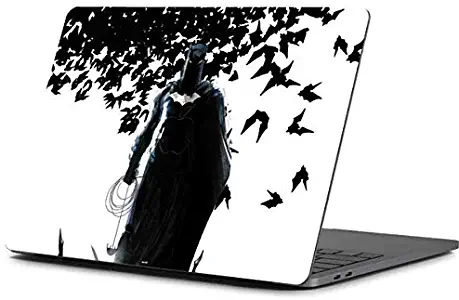 Skinit Decal Laptop Skin for MacBook Pro 13-inch (2016-17) - Officially Licensed Warner Bros Batman and Bats Design