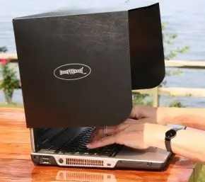 Glare Stomper Ultra-Lightweight Universal Laptop Sun Shade Visor Hood